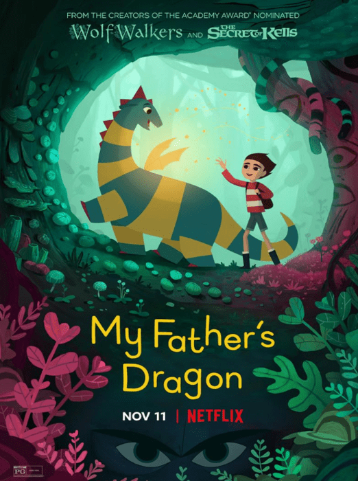 My Father's Dragon (2022) Hindi Dubbed