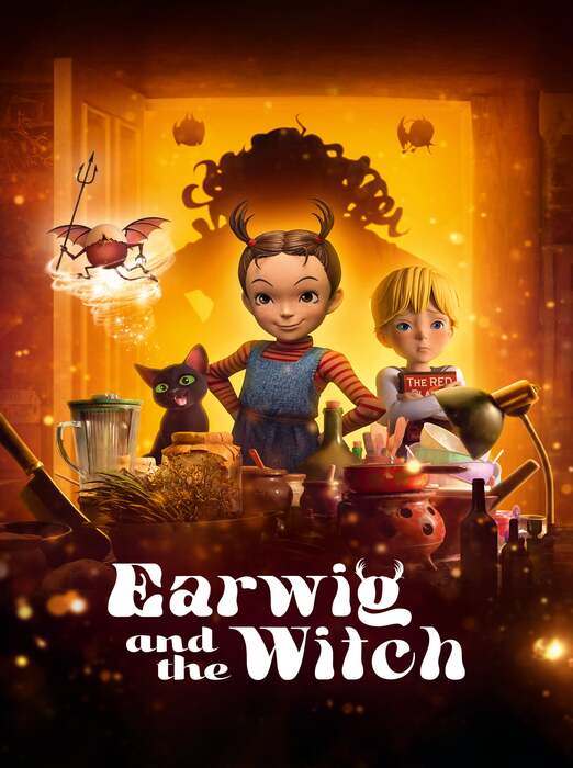 Earwig and the Witch (2021) Hindi Dubbed