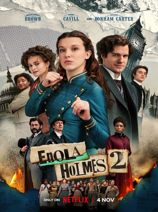 Enola Holmes 2 (2022) Hindi Dubb
